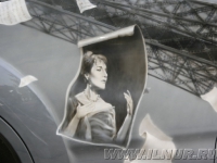 аэрография на Peugeot 4007